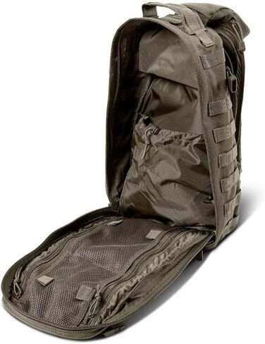 5.11 Tactical Sling Bag Pack MOAB 10, Shoulder Crossbody Military Bag, 18L, Style 56964ABR | Style 56964ABR, 18L Shoulder Crossbody, Military EDC, Molle Compatible, Durable Nylon in Kuwait