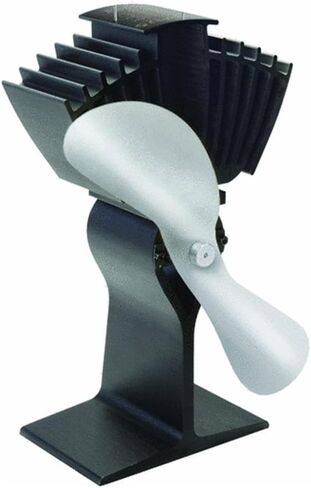 AirMax, Classic Styled, Heat Powered Wood Stove Fan, 175 CFM, 812AMXBX, Large-Sized, 9" Blade, Black in Saudi Arabia