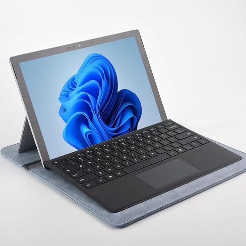 حافظة Xisiciao، Surface Pro 9/8/7/6/5/4/Pro X، لجهاز Microsoft اللوحي مقاس 12.3-13 بوصة، غطاء حمل رفيع للغاية مقاوم للماء مع حقيبة صغيرة (أسود) in Saudi Arabia