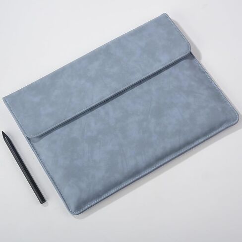 حافظة Xisiciao، Surface Pro 9/8/7/6/5/4/Pro X، لجهاز Microsoft اللوحي مقاس 12.3-13 بوصة، غطاء حمل رفيع للغاية مقاوم للماء مع حقيبة صغيرة (أسود) in Saudi Arabia