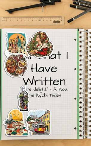 20 PCS Adventure Portugal Travel Stickers - Inspiring Cute Aesthetic Portugal Decals for Water Bottles, Laptops, Scrapbook, Phone, prtg20 in Saudi Arabia
