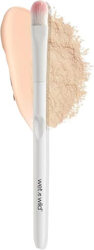 wet n wild Concealer Brush, Large Blending Brush, For Under Eye & Eyebrows, Ergonomic Handle in Kuwait