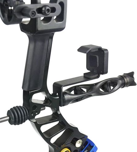 Bow Mount Phone Holder Smartphone Clamp Bracket for Photos Video Recorder with iPhone, Samsung Galaxy, GoPro in Saudi Arabia