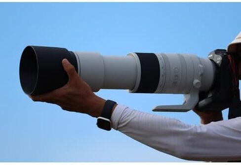 Canon RF 200-800mm f/6.3-9 هي عدسة تكبير تليفوتوغرافي فائقة USM RF للحياة البرية والطبيعة والرياضات الخارجية (6263C002) + بطاقة ذاكرة سعة 64 جيجابايت + مجموعة مرشح + حقيبة ظهر + حامل ثلاثي القوائم مرن + المزيد (متجدد) in Saudi Arabia