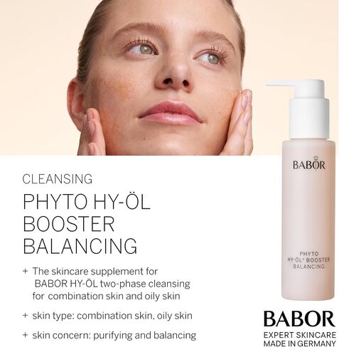 BABOR Phyto Hy-Ol Booster Hydrating for Dry Skin, Facial Cleanser for Use with Hy Oil, Phyto HY-OL Booster Hydrating in Saudi Arabia
