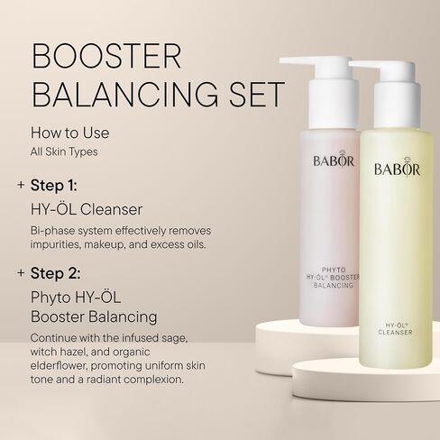 BABOR Phyto Hy-Ol Booster Hydrating for Dry Skin, Facial Cleanser for Use with Hy Oil, Phyto HY-OL Booster Hydrating in Saudi Arabia