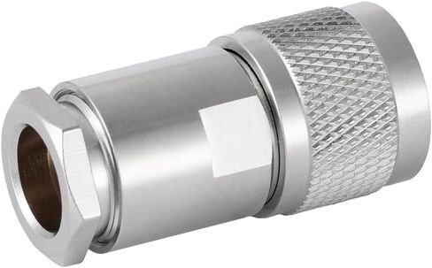 5PCS PL-259 UHF Male Connectors 50 Ohm PL259 Male Plug Five-piece Set Crimp RF Coax Connector Adapter for RG-213 LMR-400 RG8 RG59 Low Loss Coax Cable in Kuwait