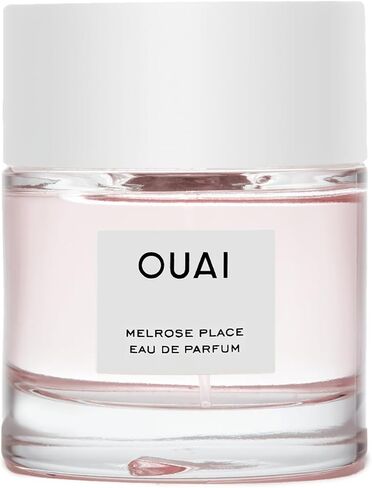OUAI Melrose Place Eau de Parfum حجم السفر - عطر نسائي أنيق للارتداء اليومي - رائحة الزهور المنعشة تحتوي على روائح الشمبانيا والبرغموت والورد مع لمحات رقيقة من خشب الأرز والليتشي (.34 أونصة) in Saudi Arabia