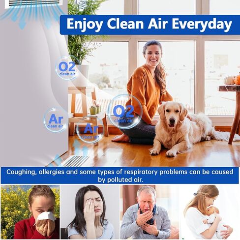 Air Vent Filter 20x100 Inch, Cut to Fit (50+filters) Air Filter, Electrostatic Filter Media with 36 Inch Adhesive Tape and 48pcs Velcro for Air Vent, Air Conditioner, HVAC, Registers and Grilles in Kuwait
