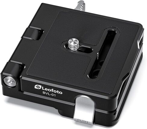 Leofoto BVL-01 Foldable L-Plate, Convertible Camera Plate, 1/4" Camera Screw, Arca Compatible in Saudi Arabia