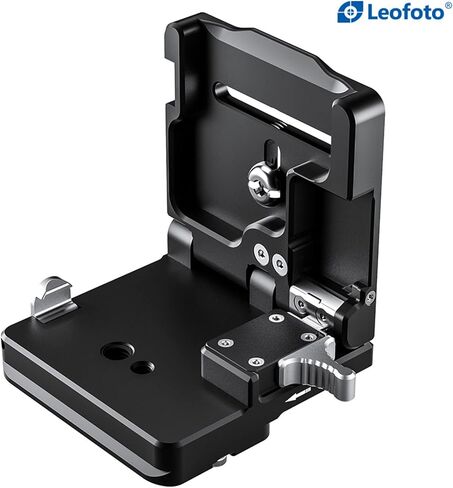 Leofoto BVL-01 Foldable L-Plate, Convertible Camera Plate, 1/4" Camera Screw, Arca Compatible in Saudi Arabia