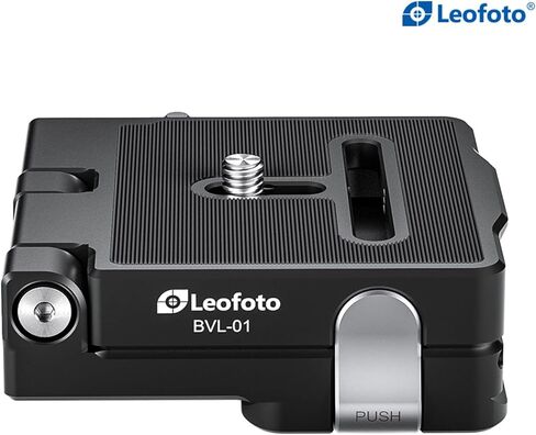 Leofoto BVL-01 Foldable L-Plate, Convertible Camera Plate, 1/4" Camera Screw, Arca Compatible in Saudi Arabia