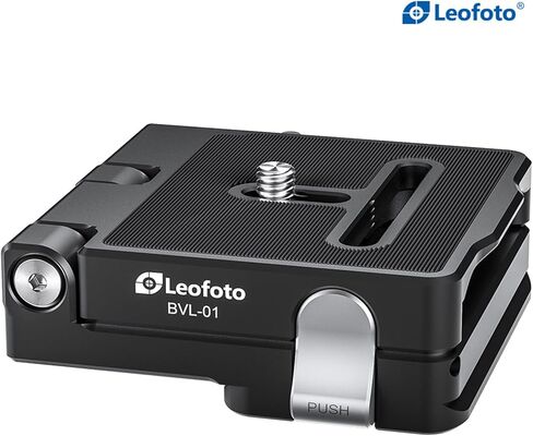 Leofoto BVL-01 Foldable L-Plate, Convertible Camera Plate, 1/4" Camera Screw, Arca Compatible in Saudi Arabia