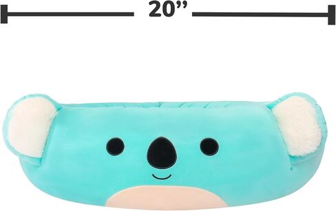 سرير Jerrika The Octopus للحيوانات الأليفة من Squishmallow الأصلي مقاس 20 بوصة - سرير صغير الحجم رسمي من القطيفة فائق النعومة للحيوانات الأليفة in Saudi Arabia