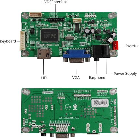 HDMI VGA Controller Board eDP for 27 inch 2560x1440 2K LM270WQ1 SDA1 SDA2 30 pin WLED LCD Screen in Kuwait