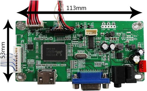 HDMI VGA Controller Board eDP for 27 inch 2560x1440 2K LM270WQ1 SDA1 SDA2 30 pin WLED LCD Screen in Kuwait