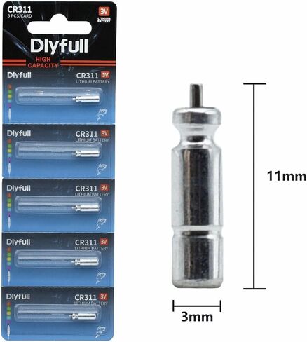 CR311,322,425,435, 3v Lithium Ion Pin Batteries for Bobber,Float,Rod Tips Light Glow Stick(CR 425-3V 20PCS) 1 in Saudi Arabia