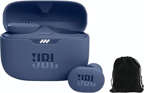 JBL Tune 130NC TWS True Wireless in-Ear Noise Cancelling Headphones - Blue - Bulk Packaging - Includes Pouch in Saudi Arabia