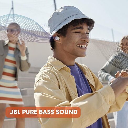 JBL Tune 130NC TWS True Wireless in-Ear Noise Cancelling Headphones - Blue - Bulk Packaging - Includes Pouch in Saudi Arabia