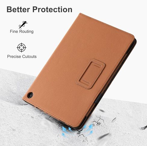حافظة CoBak لجميع أجهزة الكمبيوتر اللوحية الجديدة Fire HD 10 من الجيل الثالث عشر إصدار 2023 مقاس 10.1 بوصة - غطاء فوليو بحامل نحيف قابل للطي لجهاز Fire 10 مع تنبيه/غفو تلقائي in Kuwait