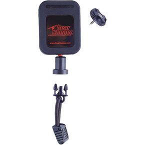 Gear Keeper Fire Mic Keeper, RT2-4022 - Lapel Microphone Retractor with Threaded Stud Mount - Made in the USA