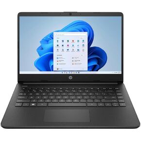 HP 2023 Laptop | 14-FQ100 | 14" 1366 x 768 Touchscreen LED-Backlit | AMD Ryzen 3 5300U 4-Core | 8GB DDR4 | 256GB SSD | Windows 10 Home | Wi-Fi 5 - Bluetooth 5-720p HD Camera - Black