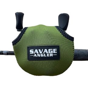 Neoprene Baitcast Reel Cover, Fishing Reel Protector, Fishing Reel Cover, Baitcaster Case, Low Profile Baitcaster Case, Casting Reel Covers, 50 100 200 300 Series Baistcasters (1, Gray)