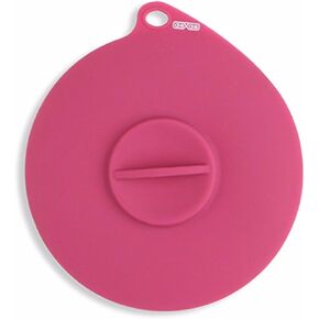 Dexas Popware for Pets Flexible Suction Pet Food Lid, Gray/Green