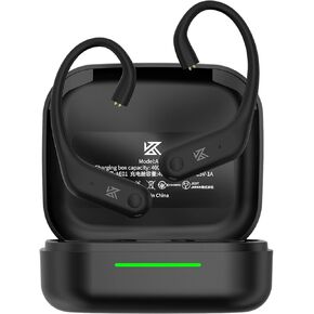 KZ AE01 Bluetooth 5.4 Module Upgrade EarHook for Earbuds 2Pins,Dual Microphones ENC Noise Reduction Wireless Earphone Adapter