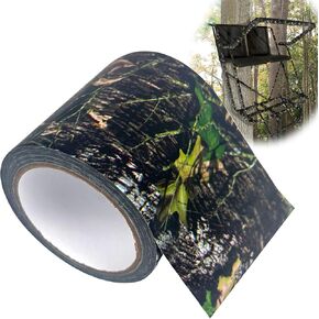 CIEOVO 10.94 Yard Camo Stealth Silencing Tape, Self-Adhesive Camouflage Tape Hunting Camouflage Silencing Tape Wrap for Outdoor Metal Hunting Accessories Camping Gear