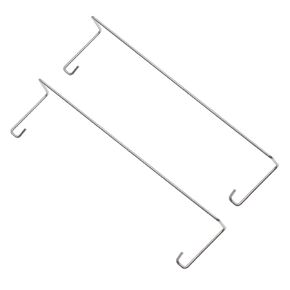 FDXGYH 4 Pcs CPU Heatsink Fan Buckle PC Mainboard CPU Radiator Fan 12CM Wire Buckle Upper Hook Type Fixing Clip
