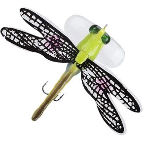 Floating Fishing Lure, ABS + Metal Dragonfly Fishing Lure, Durable Fishing Tackle for Saltwater Freshwater