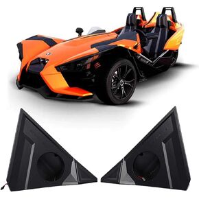 SSV Works SS-F65U 2015-2023 Polaris Slingshot 6.5" Kick Panel Speaker Pods (Unloaded)