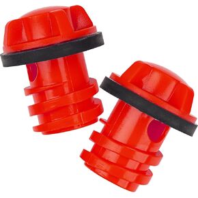 Cooler Drain Plug, 2 Pack Replacement, Orange, Compatible with Yeti Roadie, Tundra, and Tank Coolers and RTIC Coolers