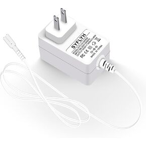 Charger for Homitt Electric Spin Scrubber,9V Power Cord Compatible with Homitt HM115C, HM115CW, HM115CD,HM115CG, HM204C Electric Spin Scrubber Power Supply