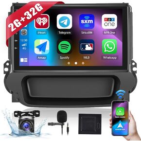 2G+32G Car Stereo for Chevy Chevrolet Malibu 2012 2013 2014 2015 with Wireless CarPlay Android Auto Android 13 Car Radio 9" Touch Screen Radio with Bluetooth FM GPS Navigation Backup Camera Head Unit in Saudi Arabia