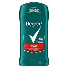 Degree Men Original Protection Antiperspirant Deodorant 48-Hour Sweat and Odor Protection Sport Antiperspirant For Men 2.7 oz, Pack of 6 (Package May Vary)