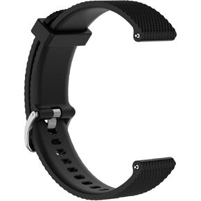 Samsung Galaxy Watch Replacement Band, 20mm Replacement Silicone Wrist Band Strap For Samsung Galaxy Watch 42mm/ Samsung Gear Sport SM-R600/ Samsung Gear S2 Classic