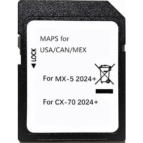 Latest Newest Navigation SD Card,Compatible with 2024-Mx5. 2024-Cx70 USA/CAN/MEX