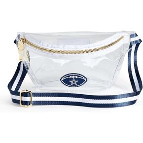 Stoney Clover Lane Women's Dallas Cowboys Clear Fanny Pack
