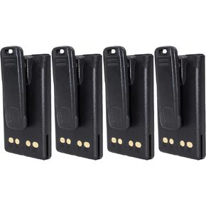 4 Pack Replacement VX-261 Battery for FNB-V133Li VX-264 EVX-531 VX-260 EVX-530 EVX-534 EVX-539 VX-456 VX-451 VX-454 VX-459 EVX-231 EVX-261 FNB-V134Li FNB-V138Li Walkie Talkie