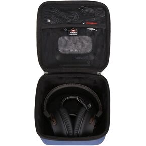 FBLFOBELI Hard Headphones Case Compatible with Avantree HT5009 40Hrs Wireless Bluetooth Headphones, EVA Shockproof Waterproof Travel Portable Storage Bag (Case Only)
