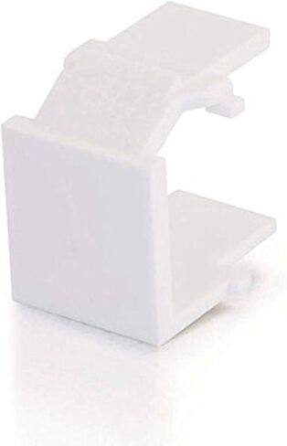 C2G/ Cables To Go C2G/Cables to Go 03820 Snap-In Blank Keystone Insert Module in Saudi Arabia