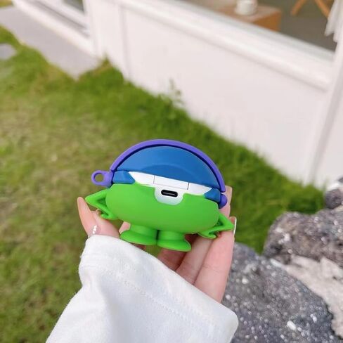 Case for Samsung Galaxy Buds2 Pro (2022) /Galaxy Buds 2 (2021) /Galaxy Buds Pro (2021) /Galaxy Buds Live (2020), XMBYGY Cartoon Silicone Cover with Keychain for Earbuds (Motorcycle) in Saudi Arabia