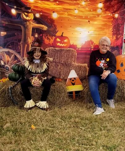 Scary Halloween Backdrop for Photography 7x5FT Halloween Eve Backdrops for Parties Gloomy Devil Pumpkin Scarecrow Background Scary Nightmare Party Banner Dress Up Decorations Props in Saudi Arabia