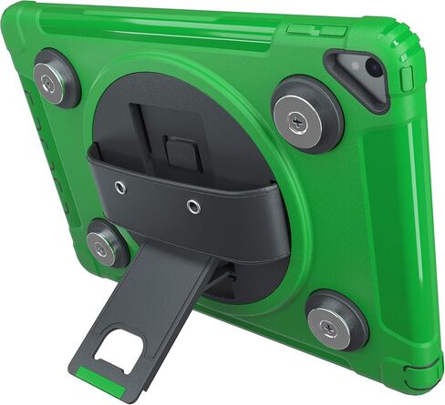 حافظة مغناطيسية لجهاز iPad 7/8/9 Gen - حافظة CTA صلبة بمسند مع لوحات تثبيت مغناطيسية وحزام للحمل لجهاز iPad 7/8/9th Generation - أخضر in Kuwait