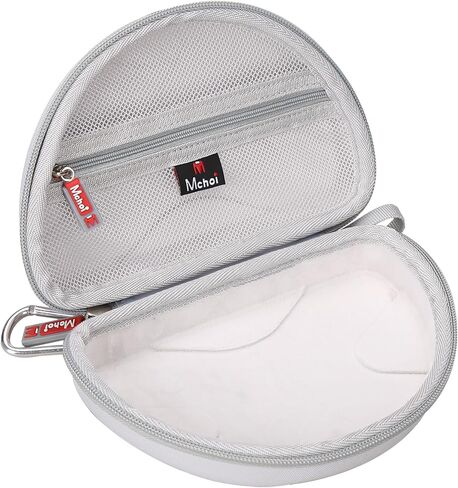 جراب Mchoi الصلب مناسب لسماعات الرأس السلكية فوق الأذن Sony MDR-ZX110/ZX110AP/ZX110NC/ZX310AP، جراب واقٍ لسماعات الرأس السلكية المقاومة للماء والصدمات، جراب فقط، أسود in Saudi Arabia