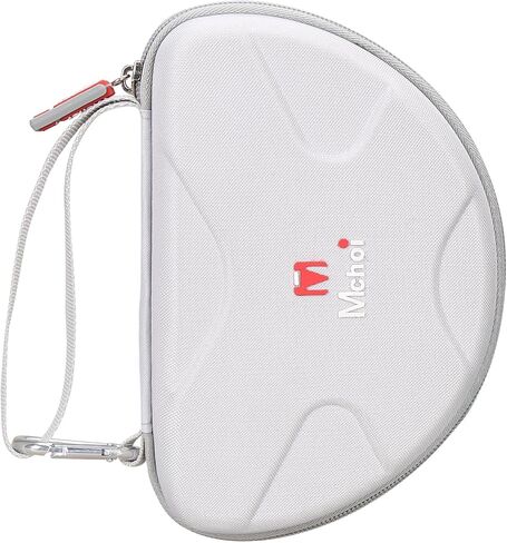 جراب Mchoi الصلب مناسب لسماعات الرأس السلكية فوق الأذن Sony MDR-ZX110/ZX110AP/ZX110NC/ZX310AP، جراب واقٍ لسماعات الرأس السلكية المقاومة للماء والصدمات، جراب فقط، أسود in Saudi Arabia