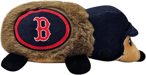 MLB SAN Diego Padres Plush Hedgehog Toy for Dogs & Cats, Cool Soft Pet Toy for Fun and Interactive Play, Dog Chew Toy with Squeaker, Licensed Hot Pet Toy in Saudi Arabia