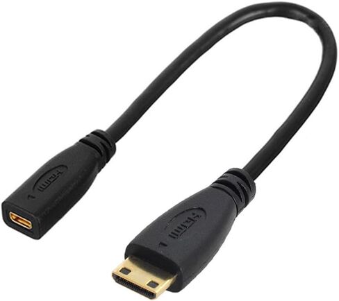 chenyang Type D Micro HDMI Socket Female to Type-C Mini HDMI 1.4 Male Convertor Adapter: Electronics in Saudi Arabia